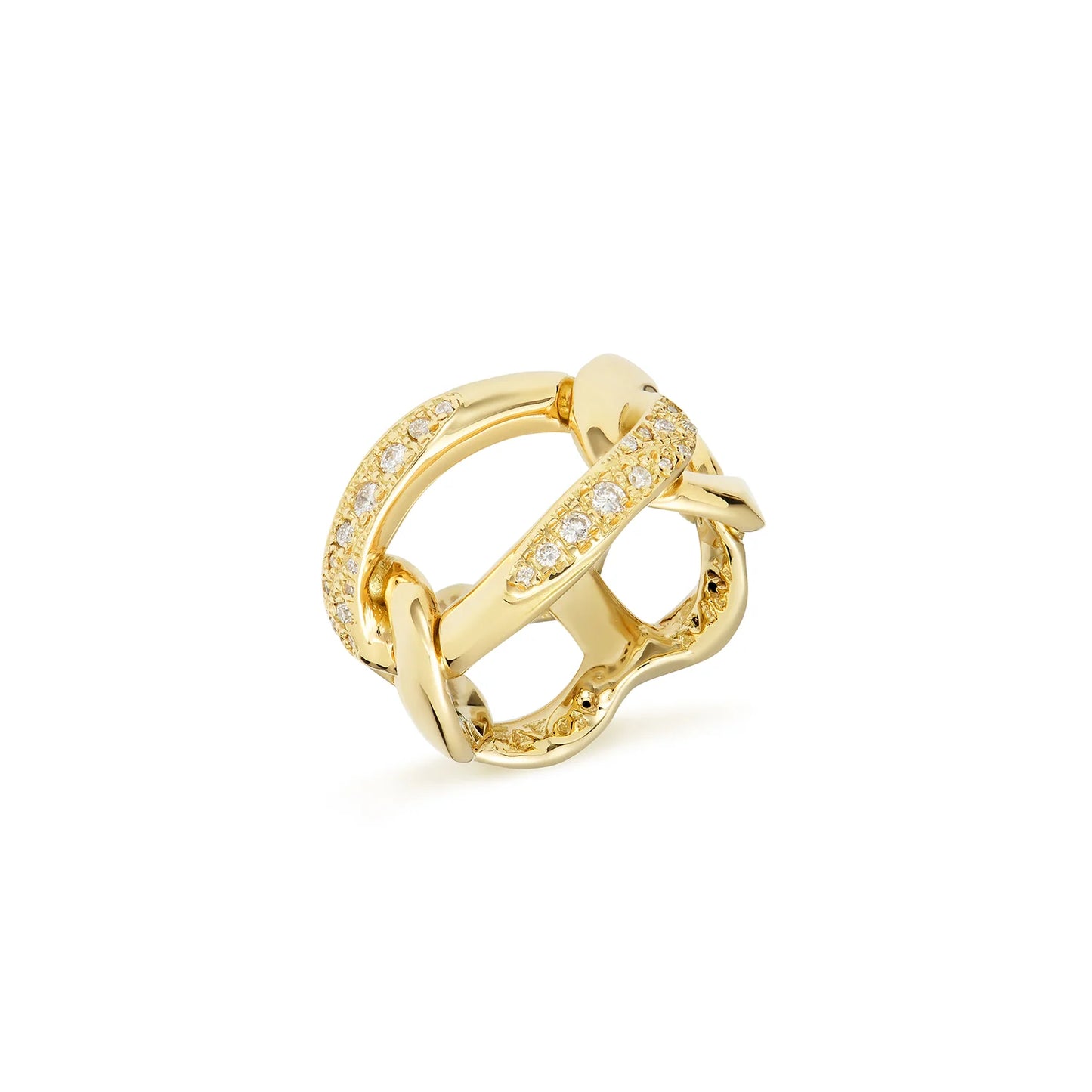 Andy XL Pave Diamond Ring