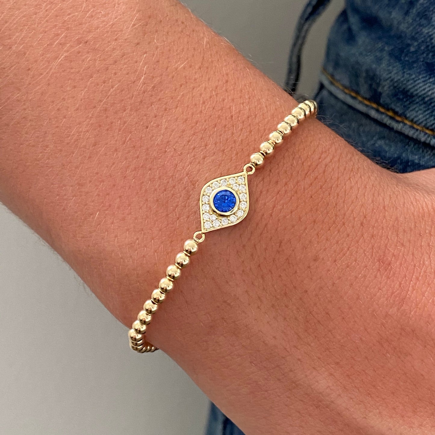 Evil Eye Eternity Bracelet