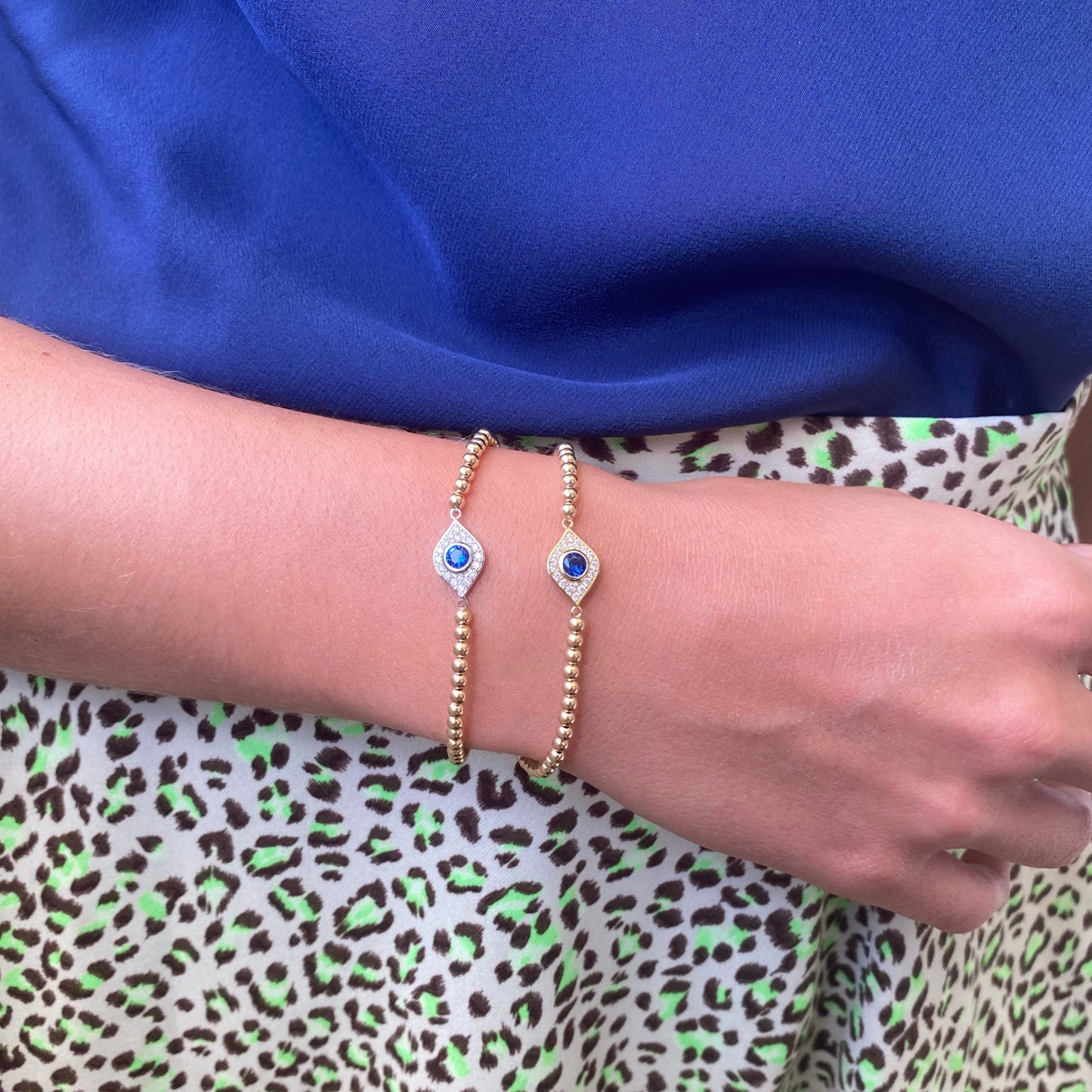 Evil Eye Eternity Bracelet