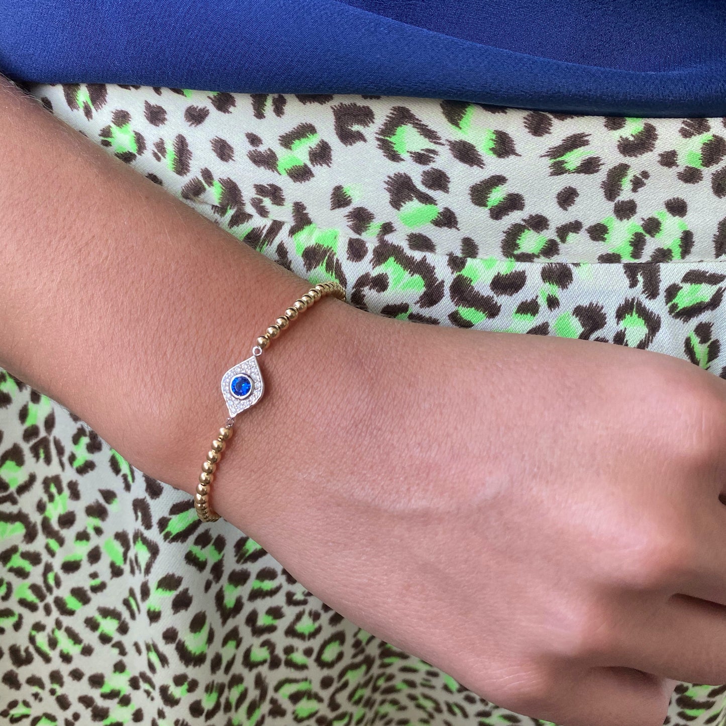 Evil Eye Eternity Bracelet