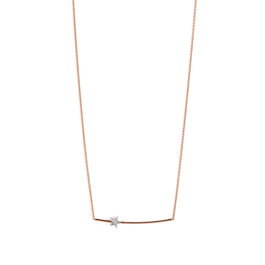 Etoile Bar Diamond Necklace