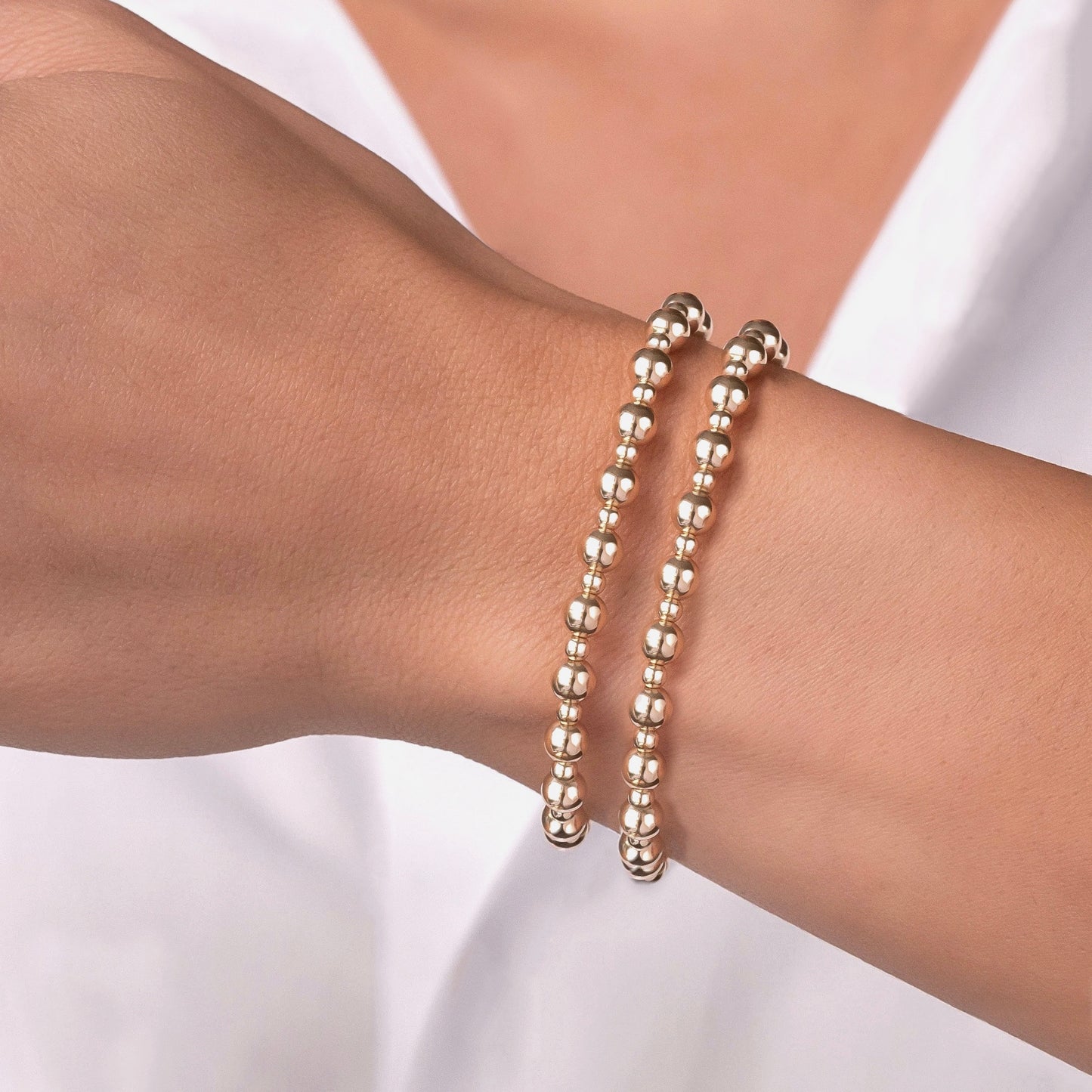 3 MM / 5 MM High-low Eternity Bracelet