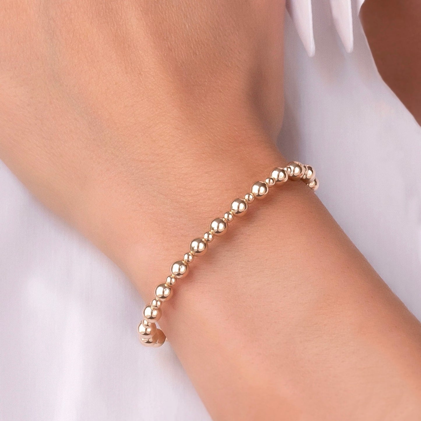 3 MM / 5 MM High-low Eternity Bracelet