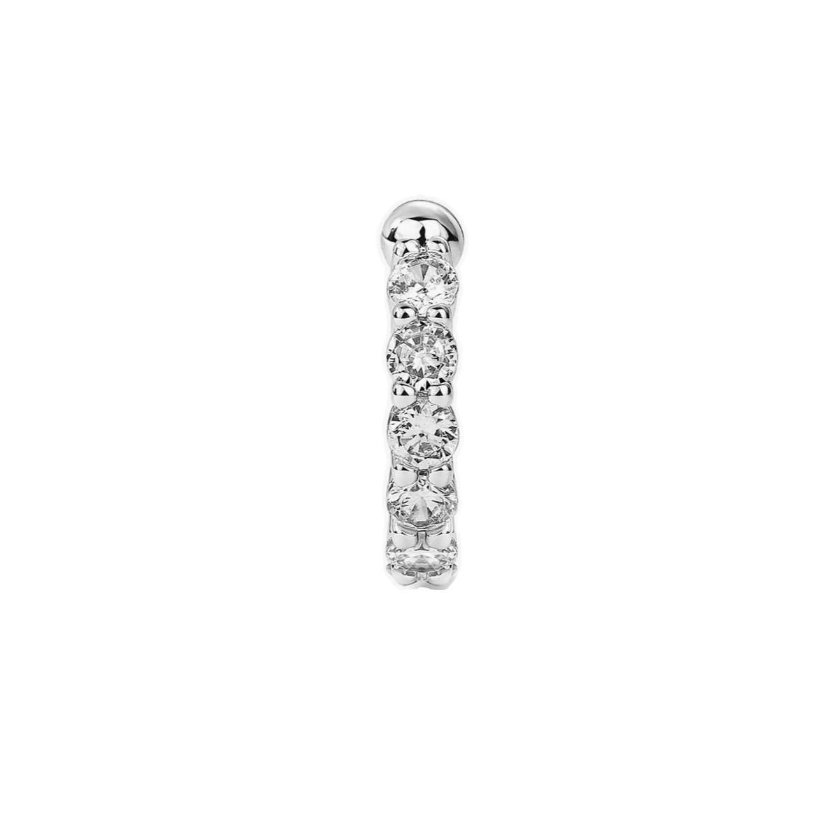 Mia Silver Cubic Zirconia Ear Cuff