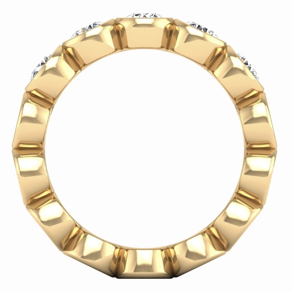 Avi Bezel Set Diamond Ring