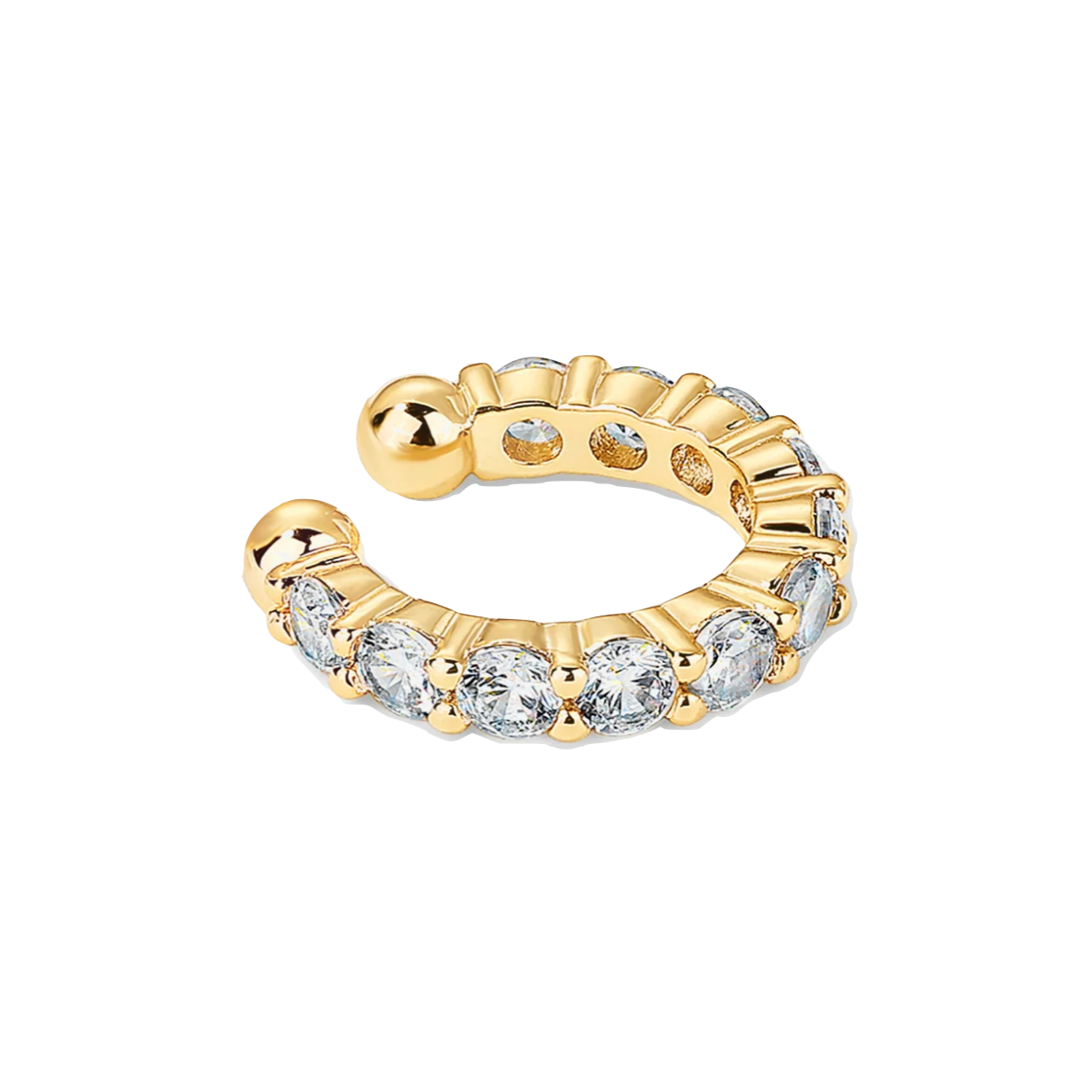 Mia Gold Cubic Zirconia Ear Cuff