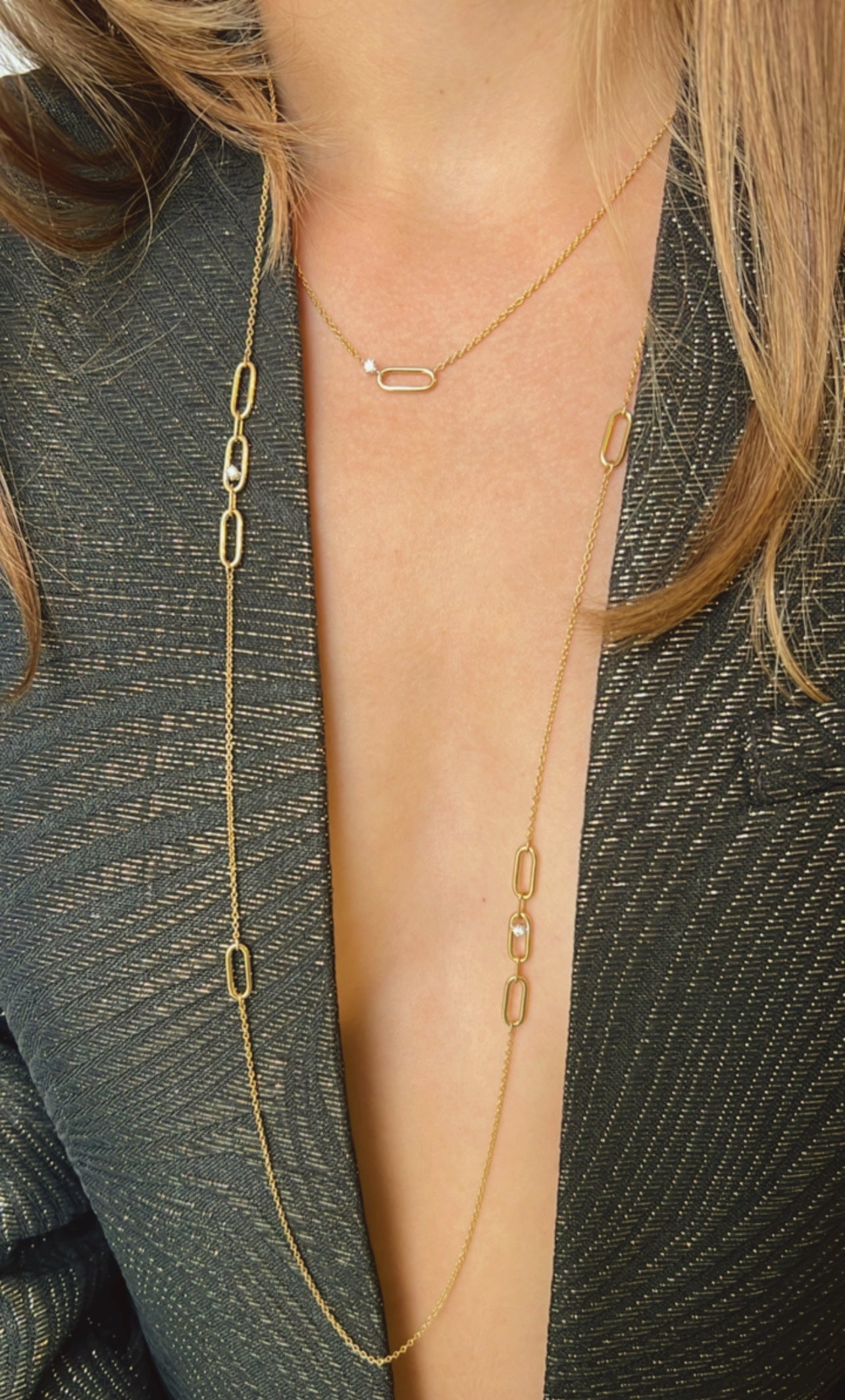 Tony Links Long Necklace
