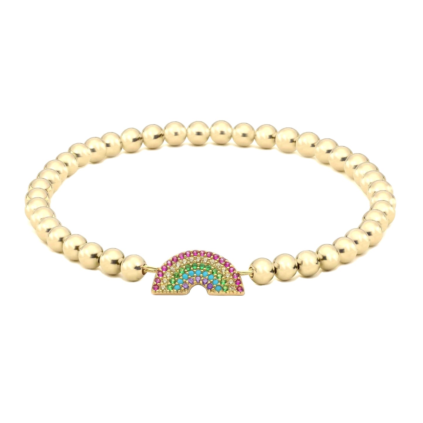 Rainbow Eternity Bracelet