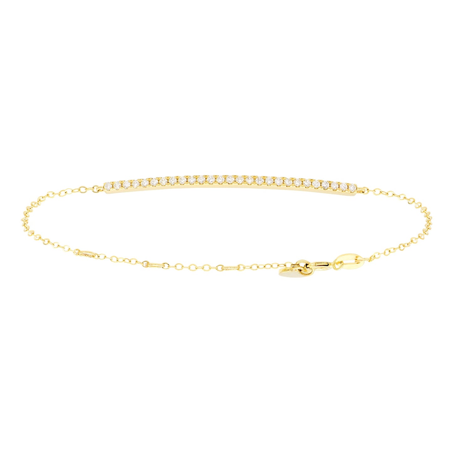 Diamond Bar Bracelet