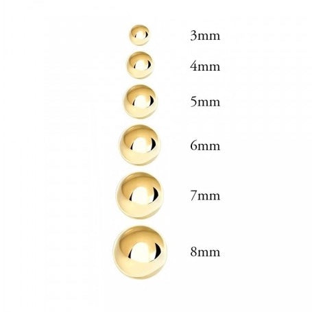 8 mm Eternity Stud Earrings