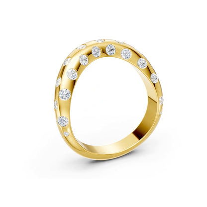 Sam Wave Stackable Ring