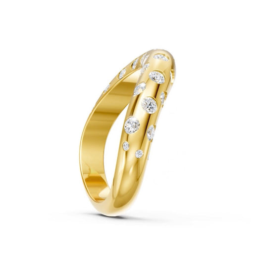 Sam Wave Stackable Ring