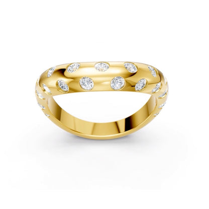 Sam Wave Stackable Ring