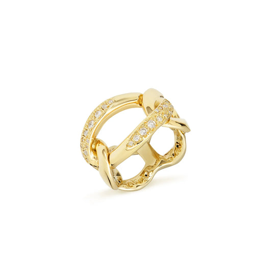 Andy XL Pave Diamond Ring