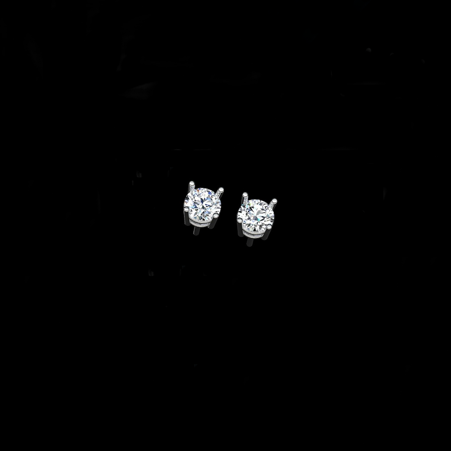 3.08 carat Hearts and Arrows Lab Grown Diamond Studs