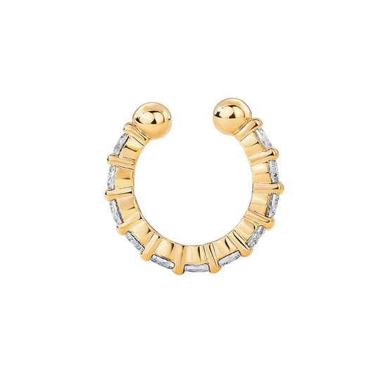 Mia Gold Cubic Zirconia Ear Cuff