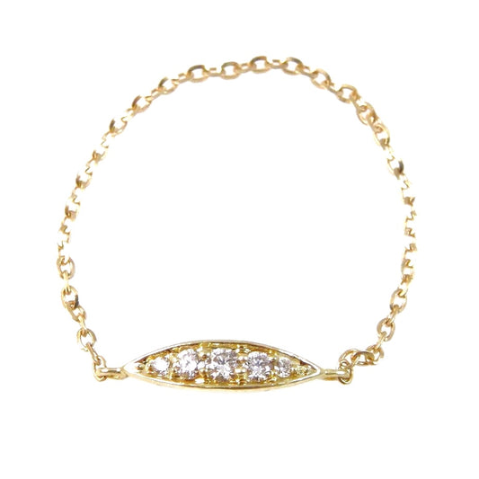 Pave Diamond Initial Bracelet – Gina Cueto