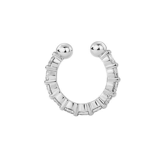 Mia Silver Cubic Zirconia Ear Cuff