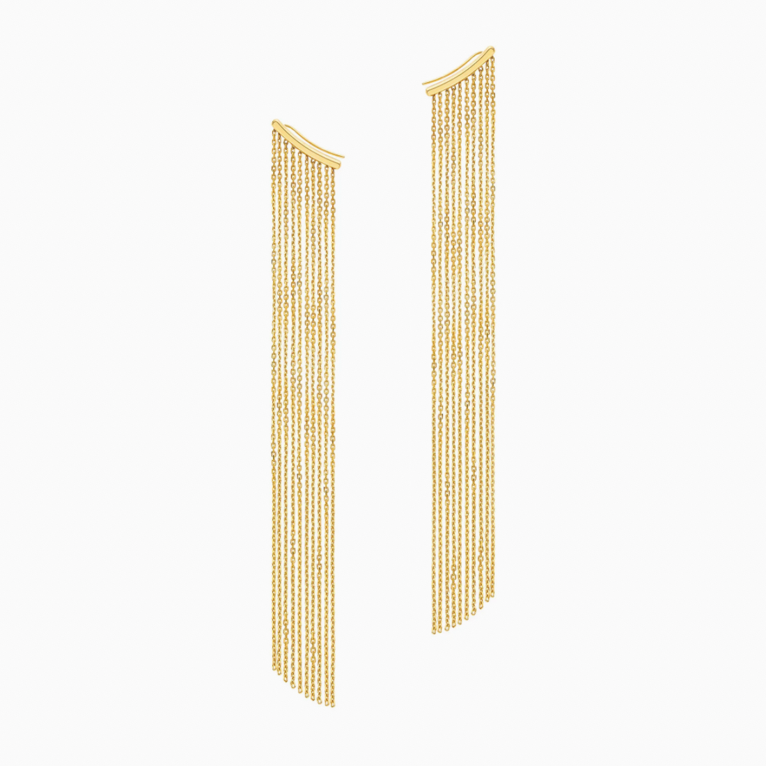 Multi Chain Drop Earrings