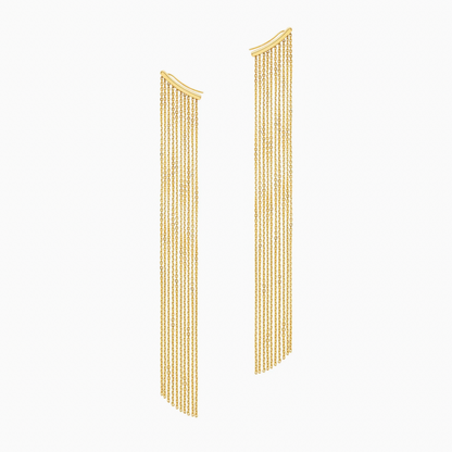 Multi Chain Drop Earrings