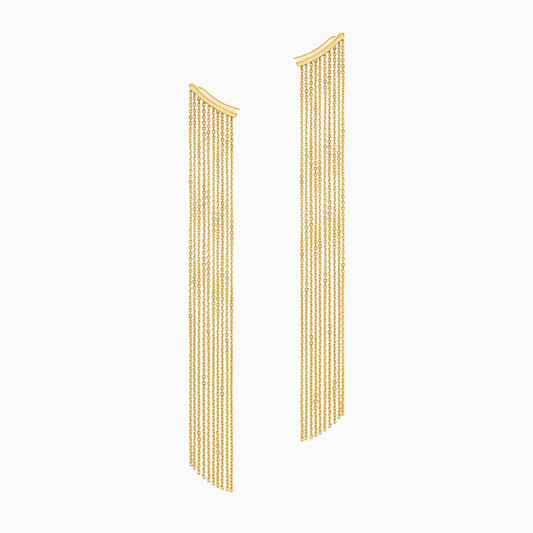 Multi Chain Drop Earrings