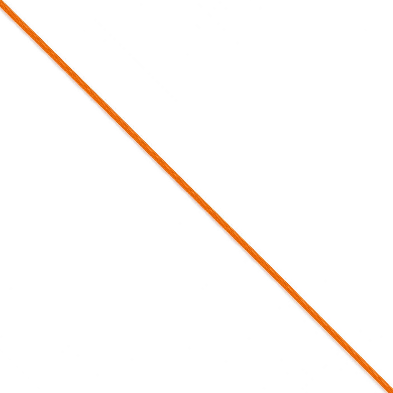 Floating Orange Sapphire Cord Bracelet