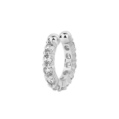 Mia Silver Cubic Zirconia Ear Cuff