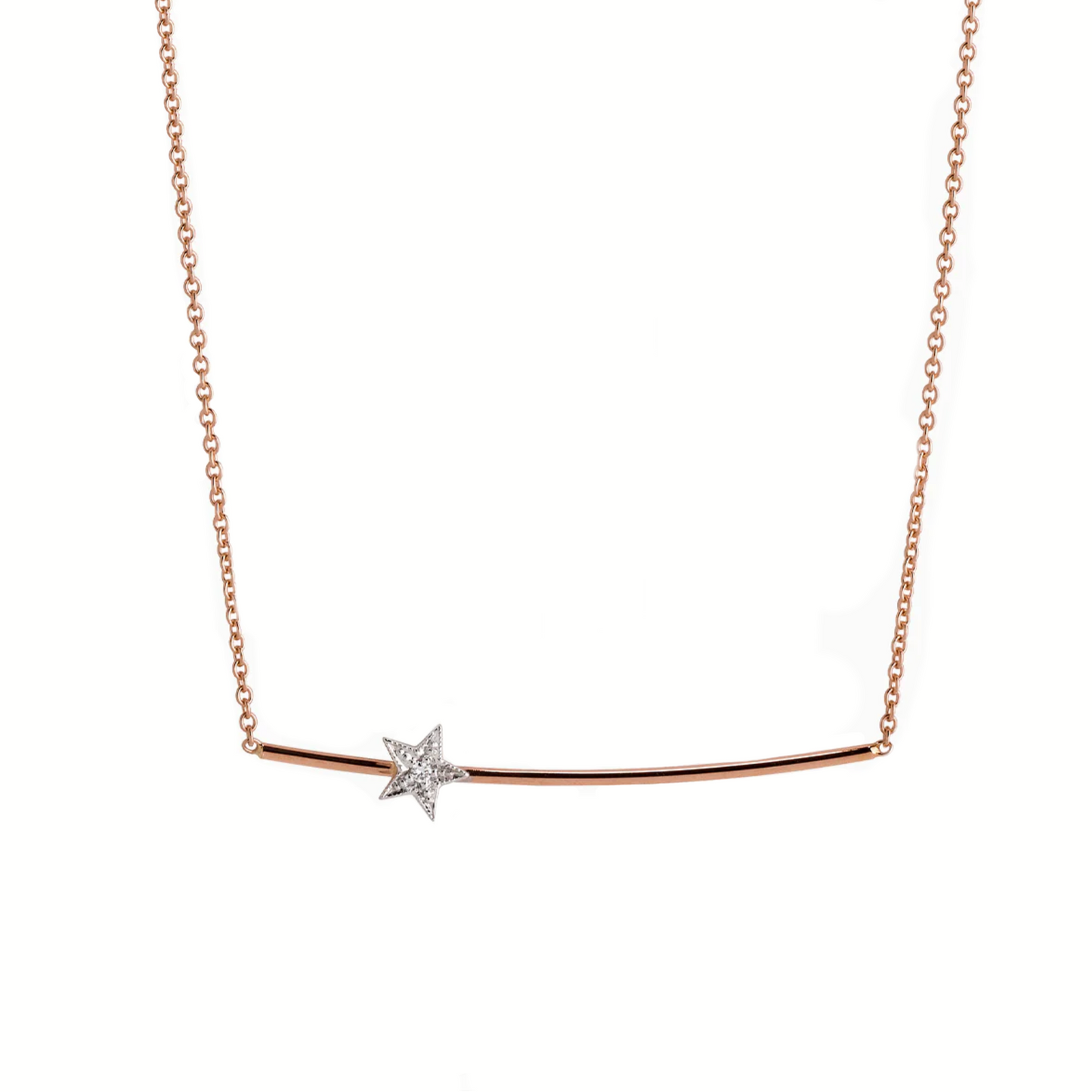 Etoile Bar Diamond Necklace