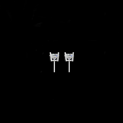 2.05 Carat Hearts and Arrows Lab Grown Diamond Studs