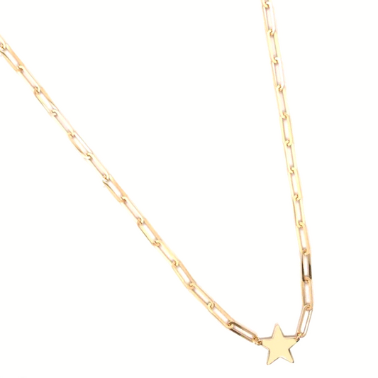 Links Small Etoile Charm Necklace