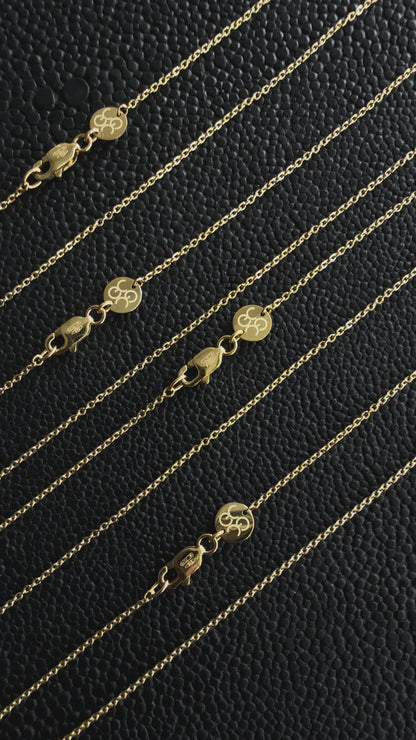 14k Gold Cable Chain