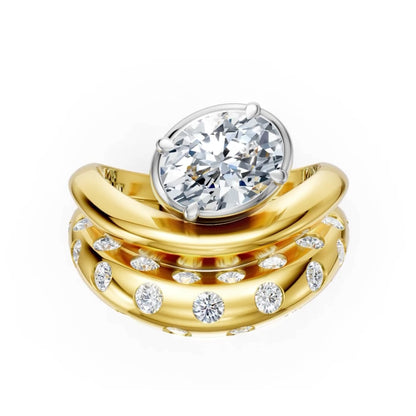 Sam Wave Stackable Ring