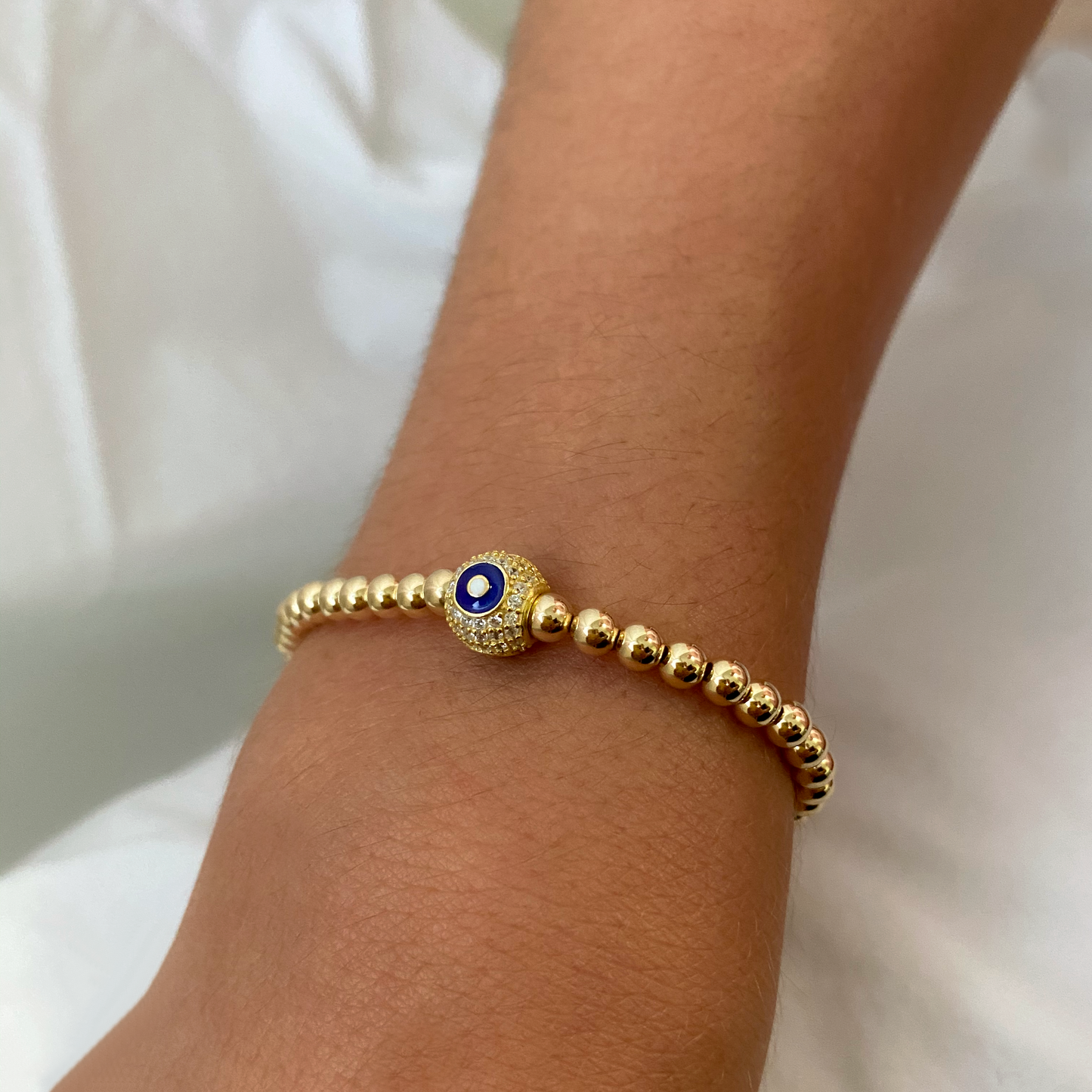 Round Evil Eye Bracelet